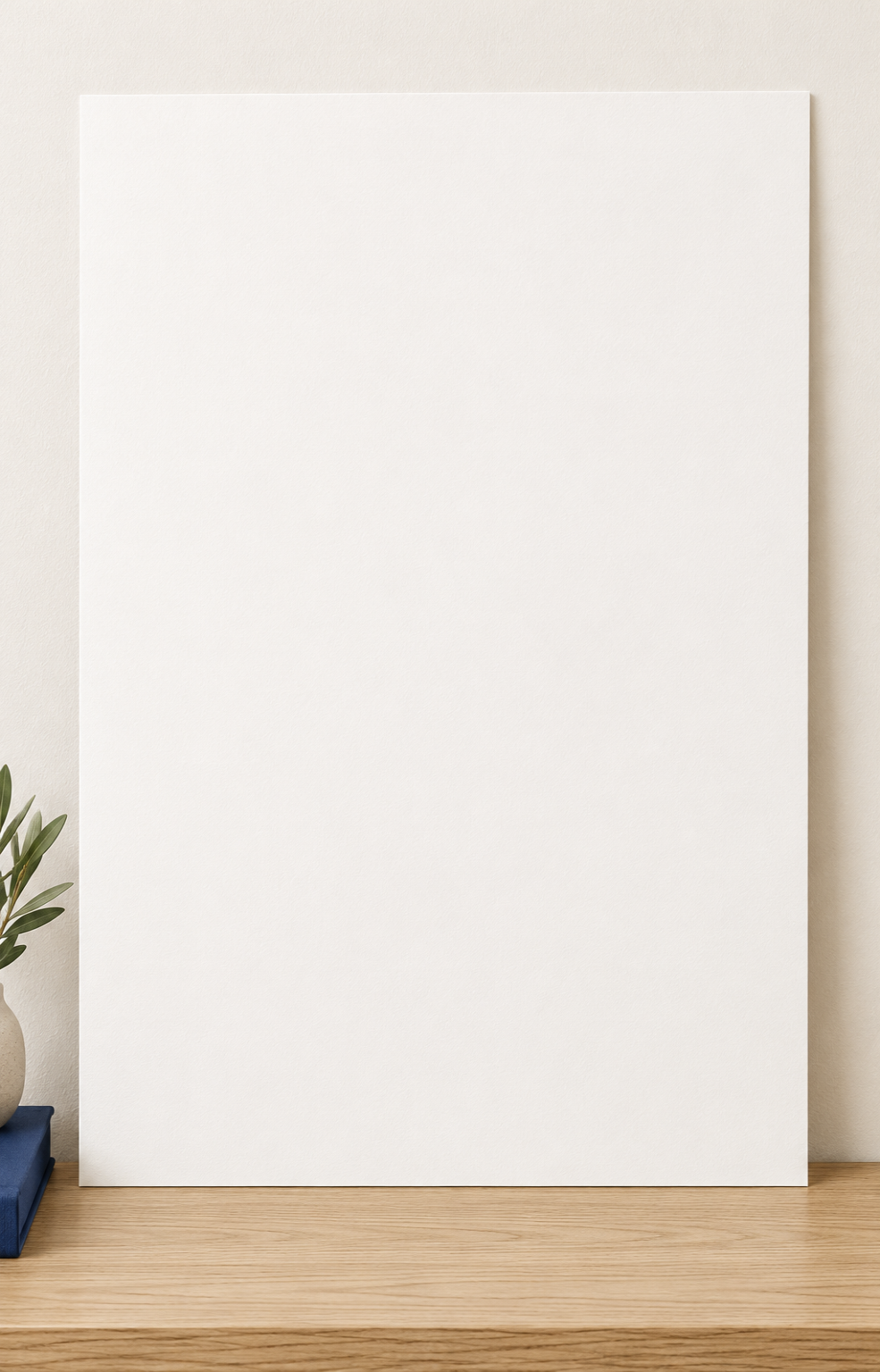Colorful design on Matte Poster 2:3 portrait - Oak Console, Oak Console
