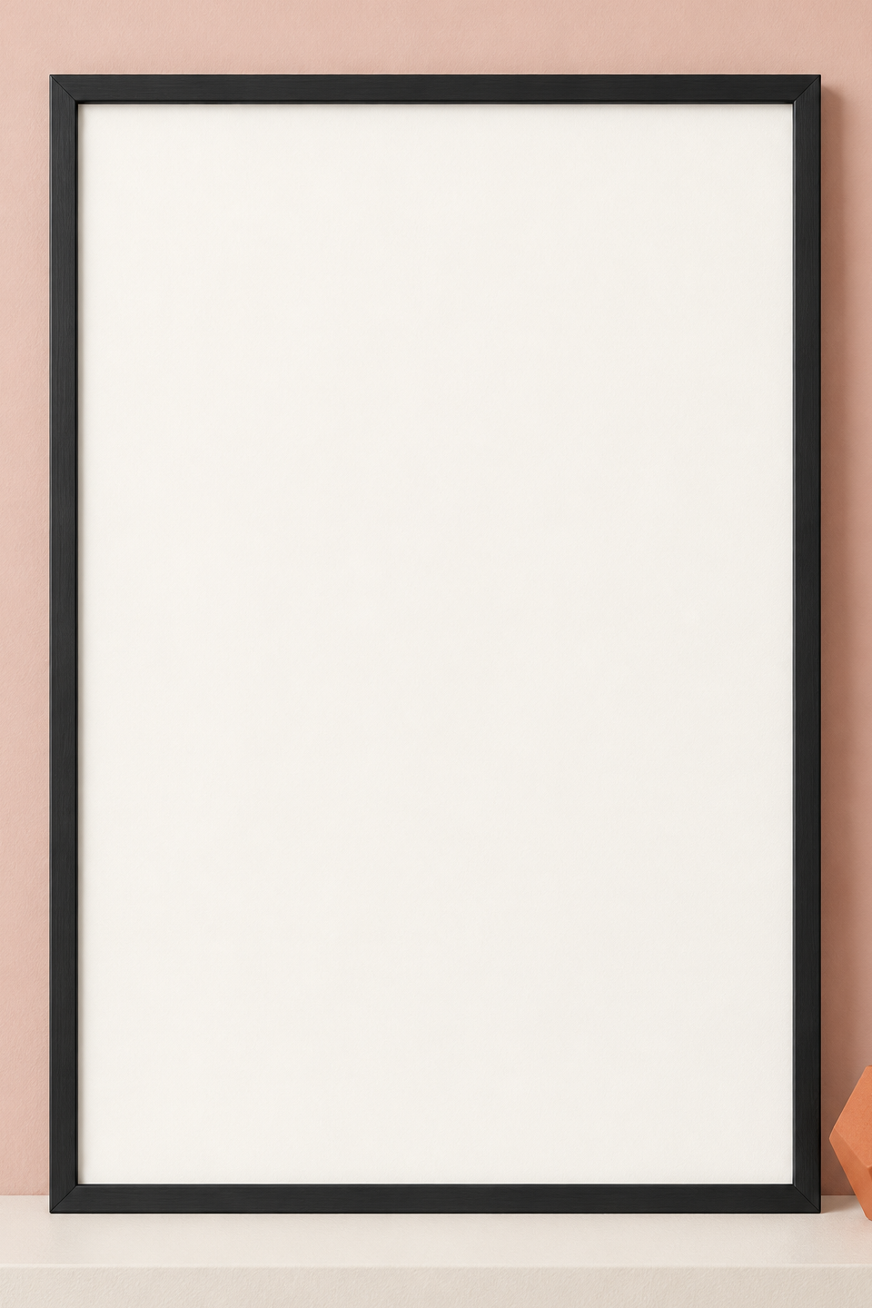Colorful design on Framed Poster 2:3 portrait - Pink Studio, Pink Studio