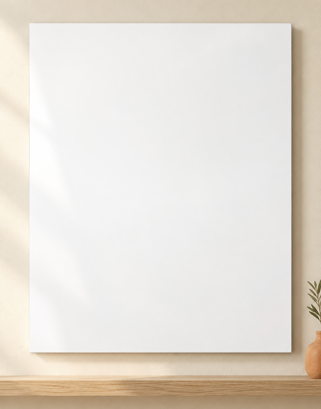 Colorful design on Metal Print 11:14 portrait - Sunny Shelf, Sunny Shelf