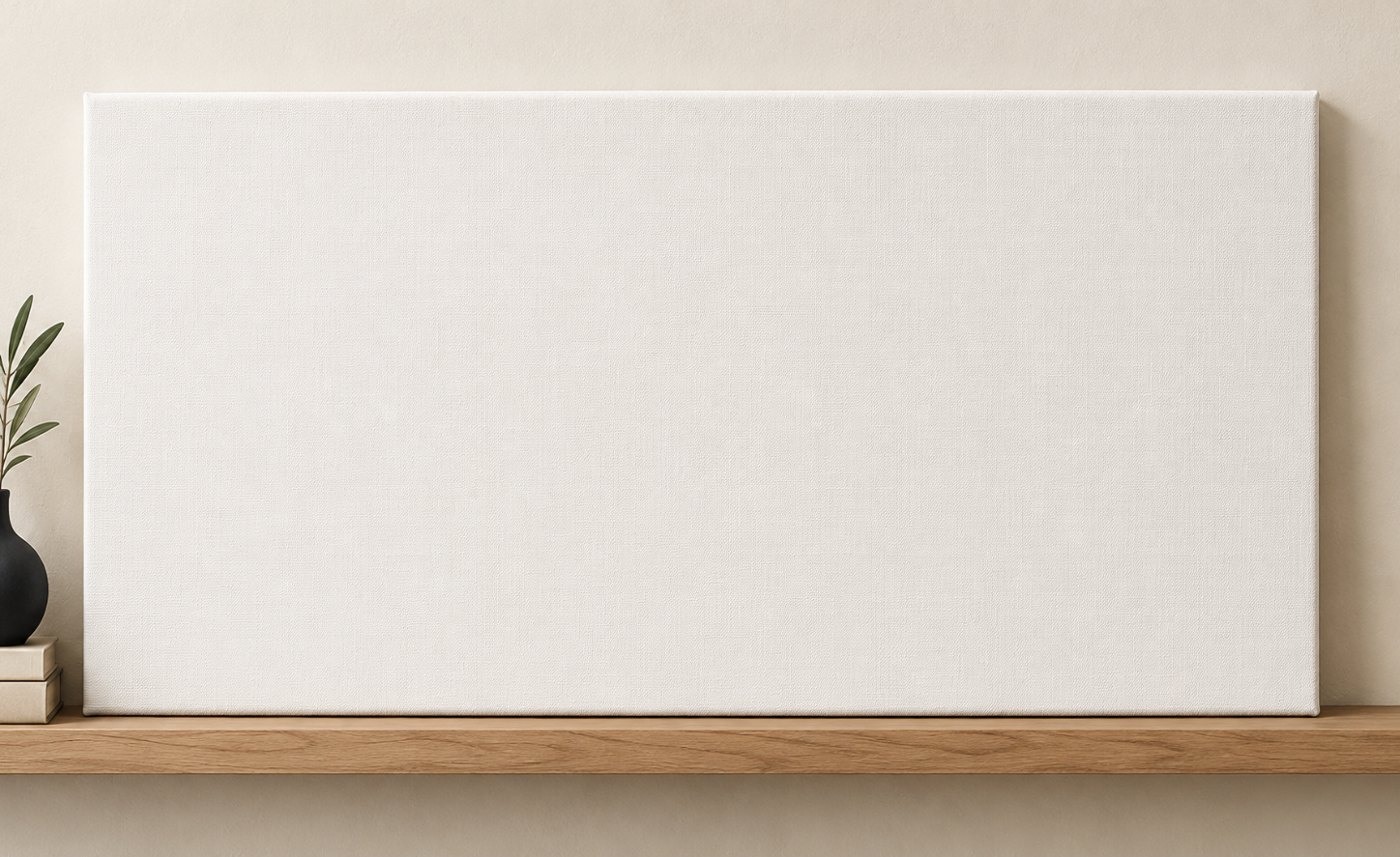 Colorful design on Stretched Canvas 2:1 landscape - Gallery Shelf, Gallery Shelf