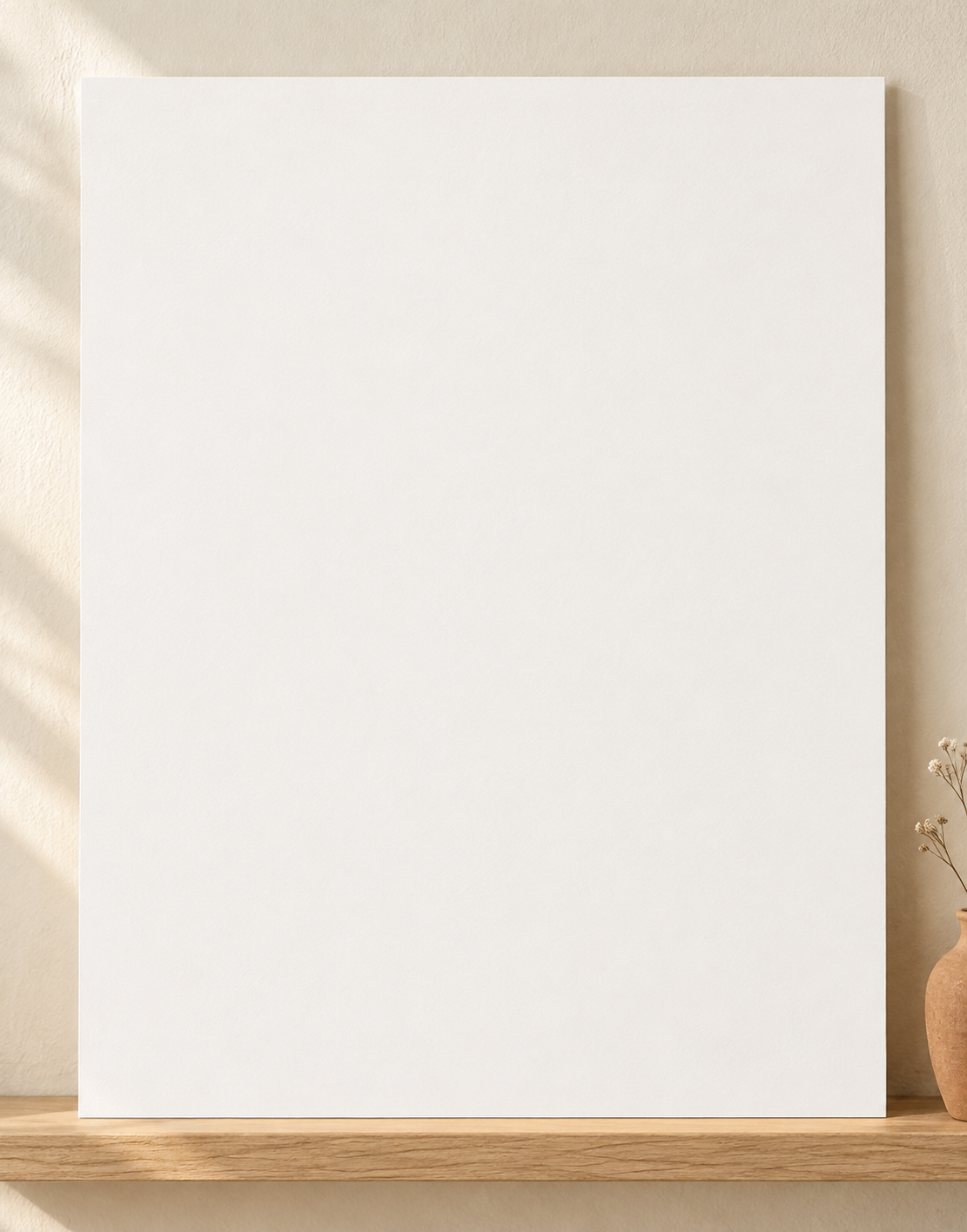 Colorful design on Matte Poster 11:14 portrait - Sunny Shelf, Sunny Shelf