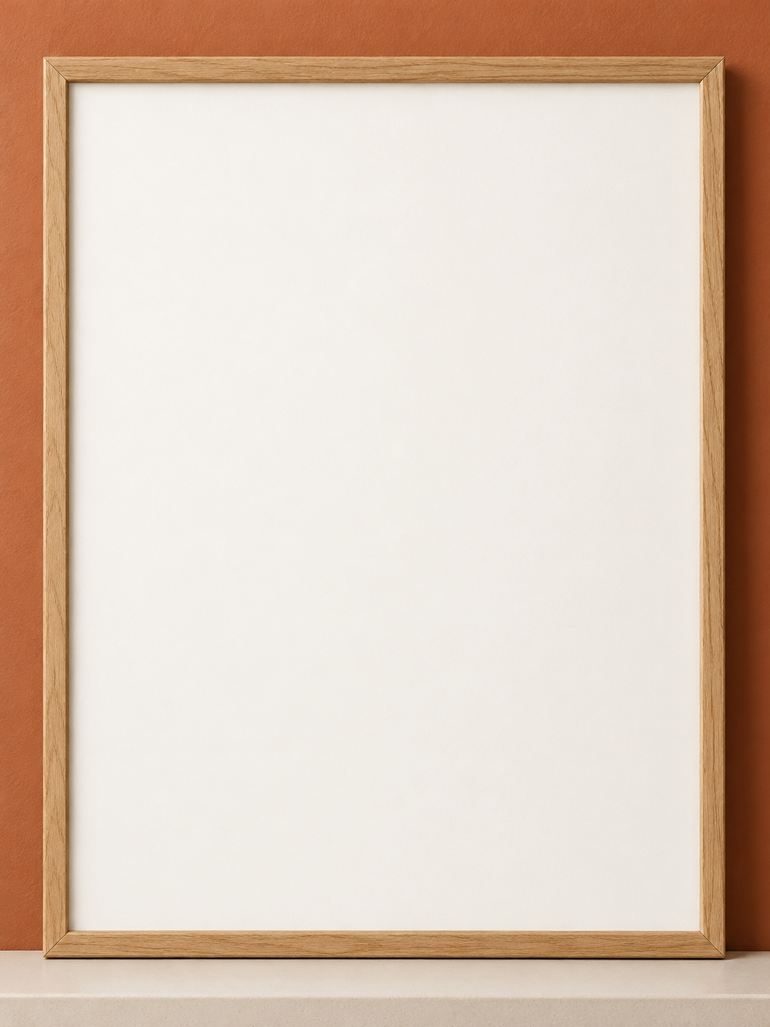 Colorful design on Framed Poster 3:4 portrait - Orange Gallery, Orange Gallery