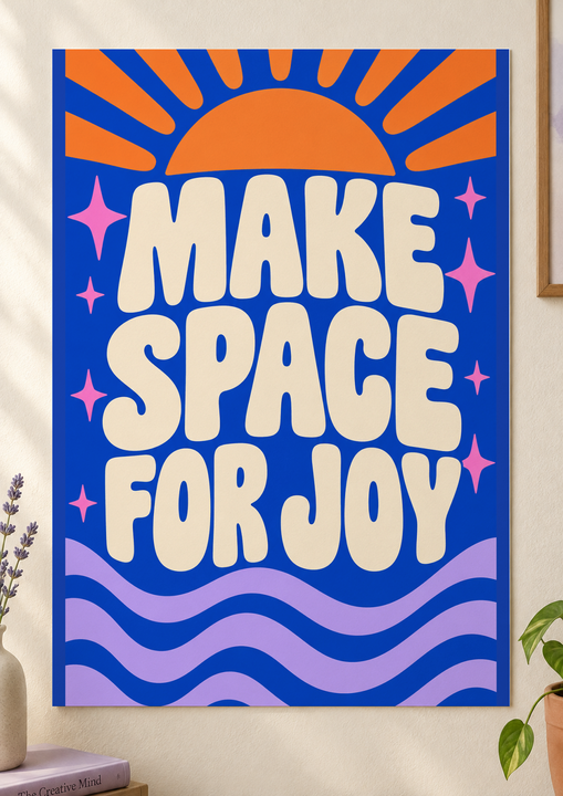 Colorful design on Matte Poster ISO A portrait - Creative Office, Creative Office