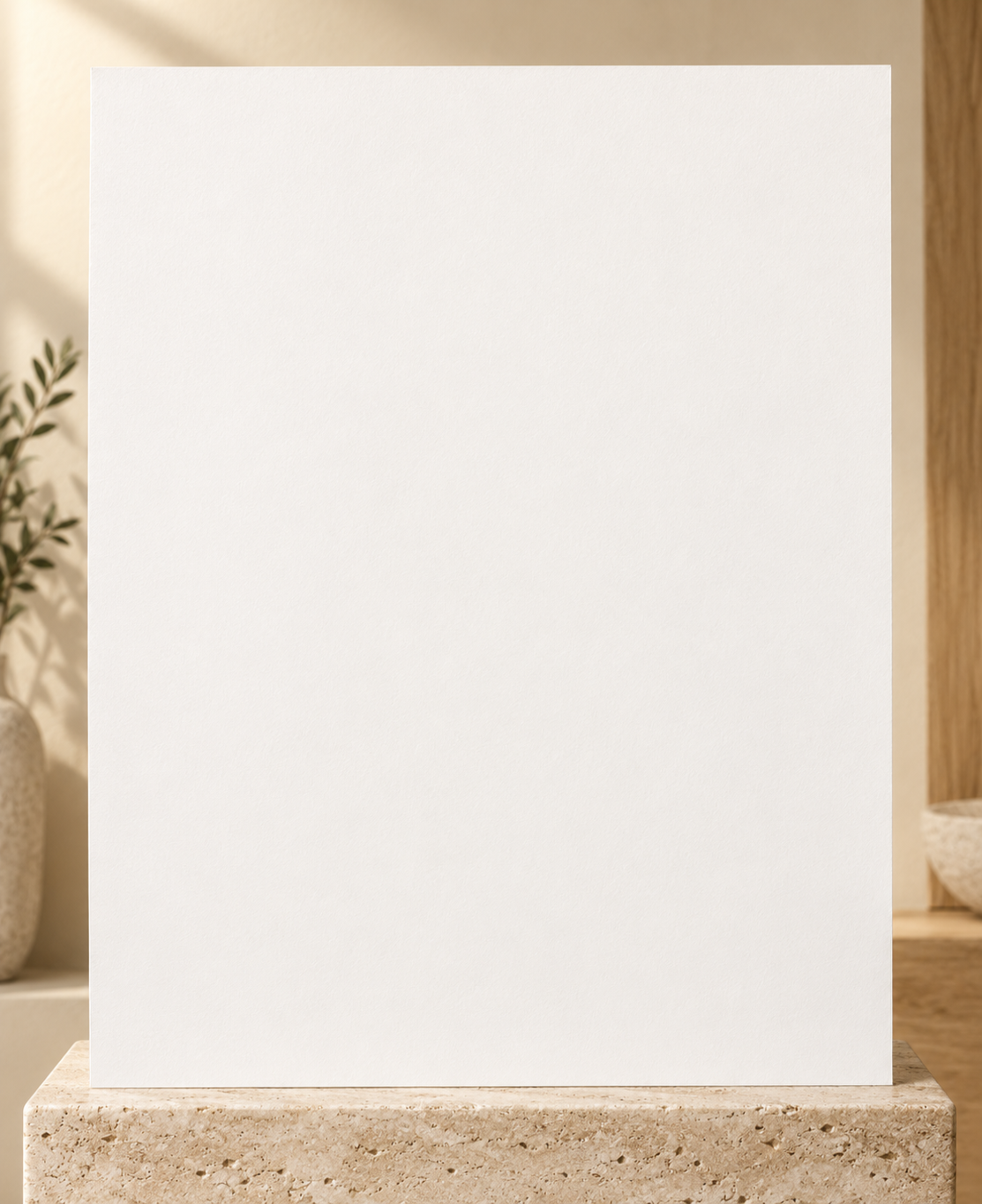 Colorful design on Matte Poster 11:14 portrait - Gallery Pedestal, Gallery Pedestal