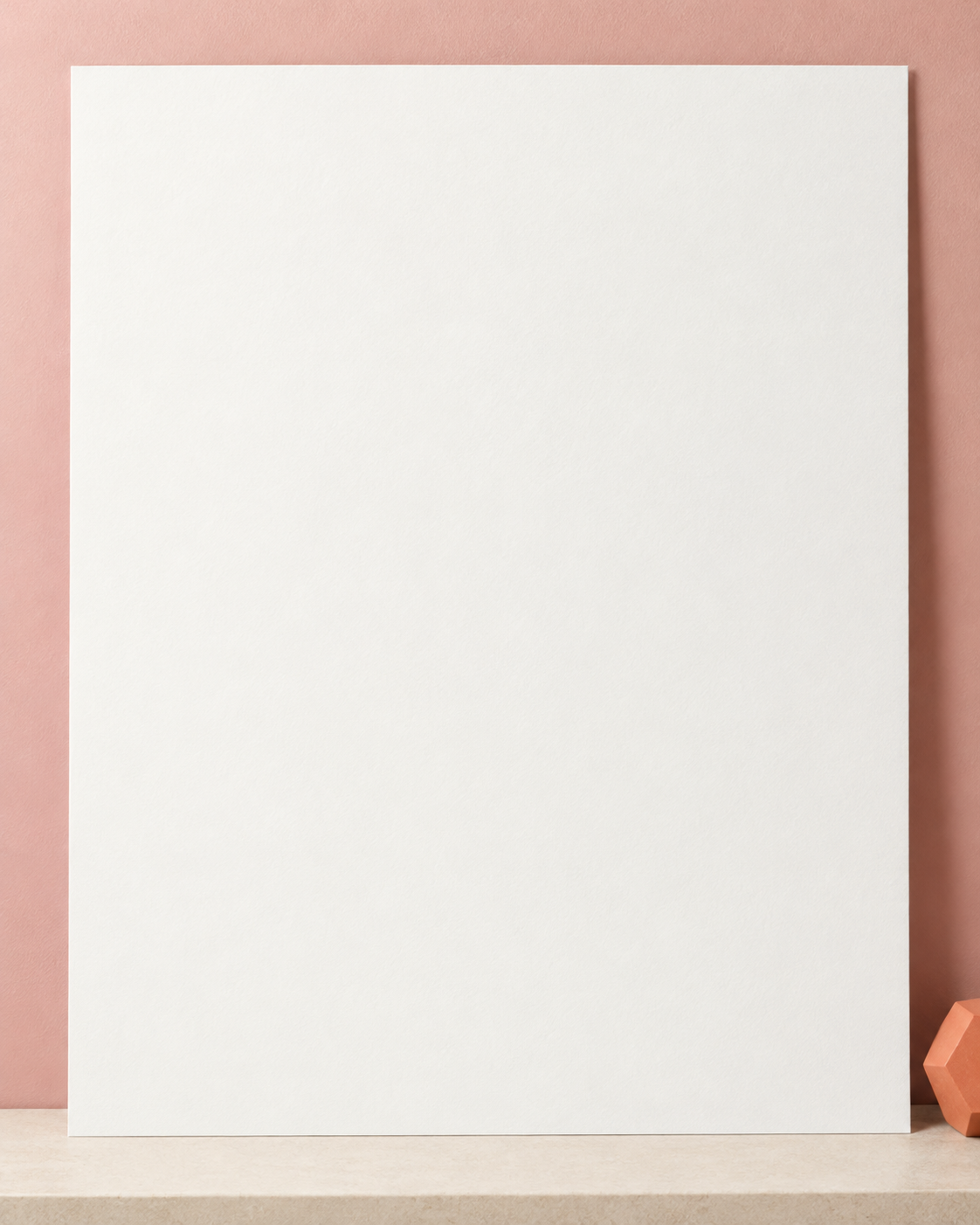 Colorful design on Matte Poster 4:5 portrait - Pink Studio, Pink Studio