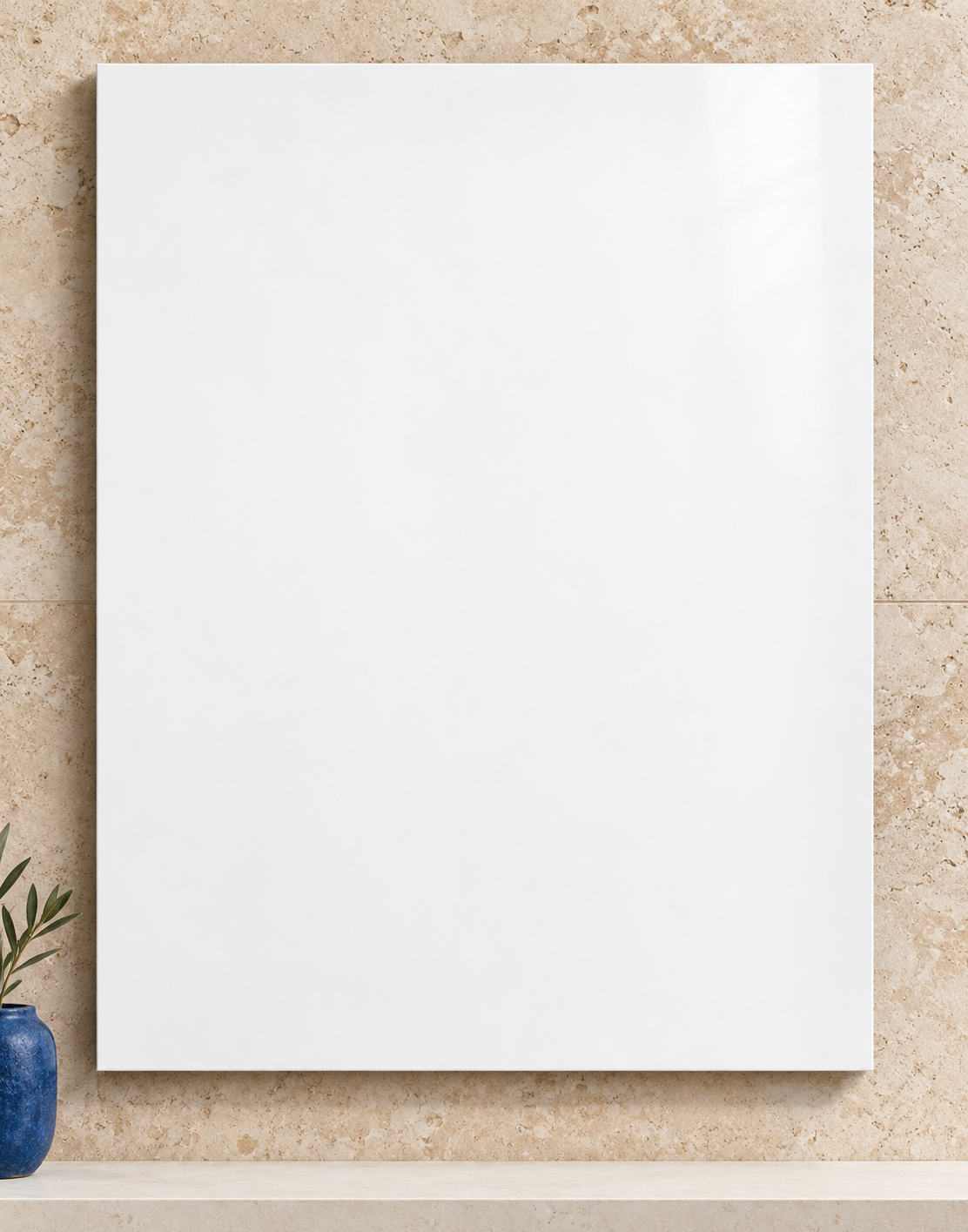 Colorful design on Metal Print 11:14 portrait - Travertine Gallery, Travertine Gallery