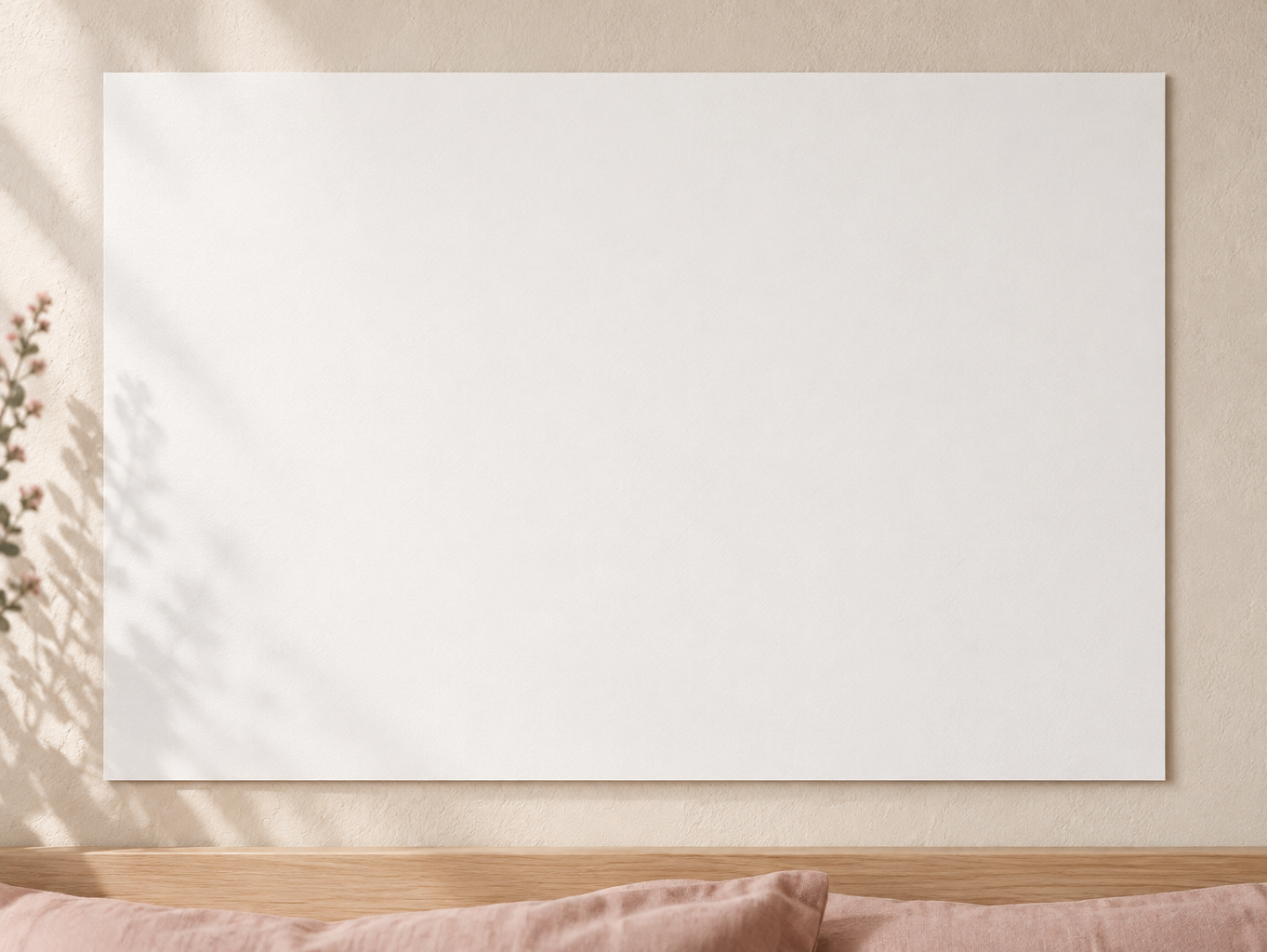 Colorful design on Matte Poster 3:2 landscape - Quiet Bedroom, Quiet Bedroom