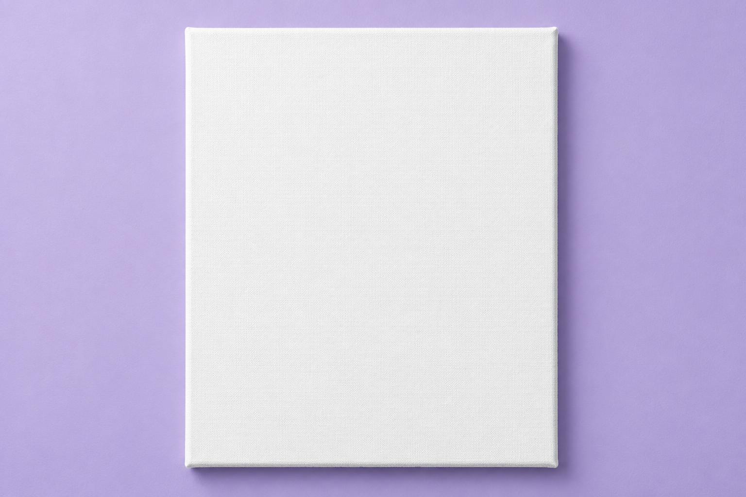 Portrait Canvas - Purple Gallery Mockup mockup template preview