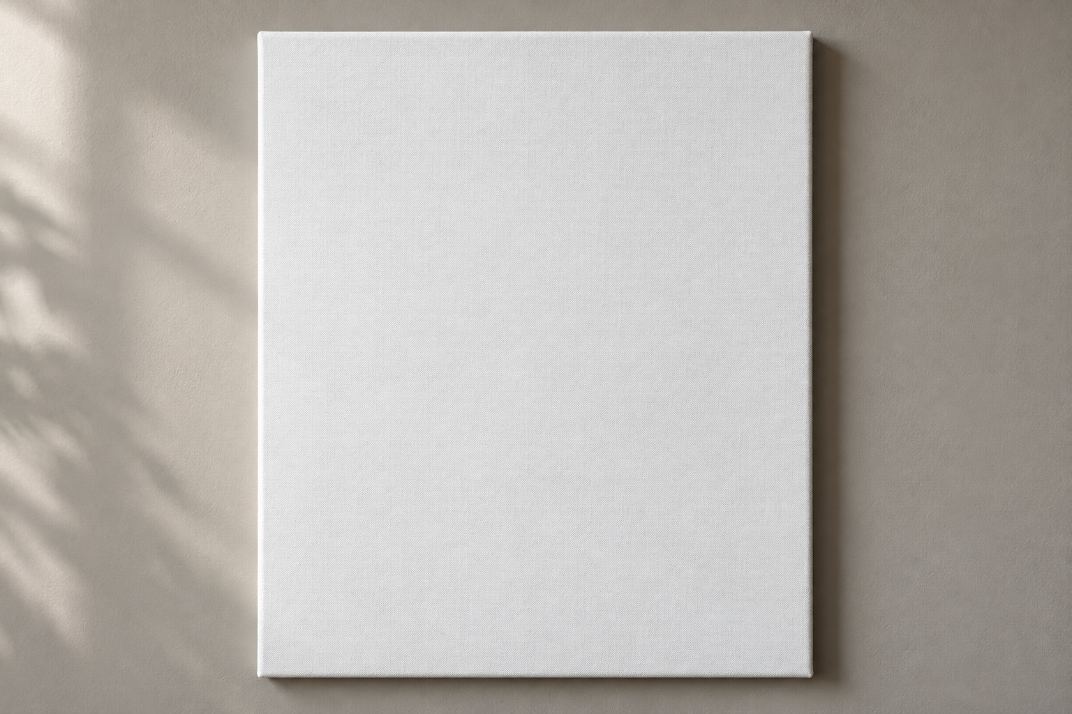 Canvas Wall Art, blank product shown in front-facing wall canvas.