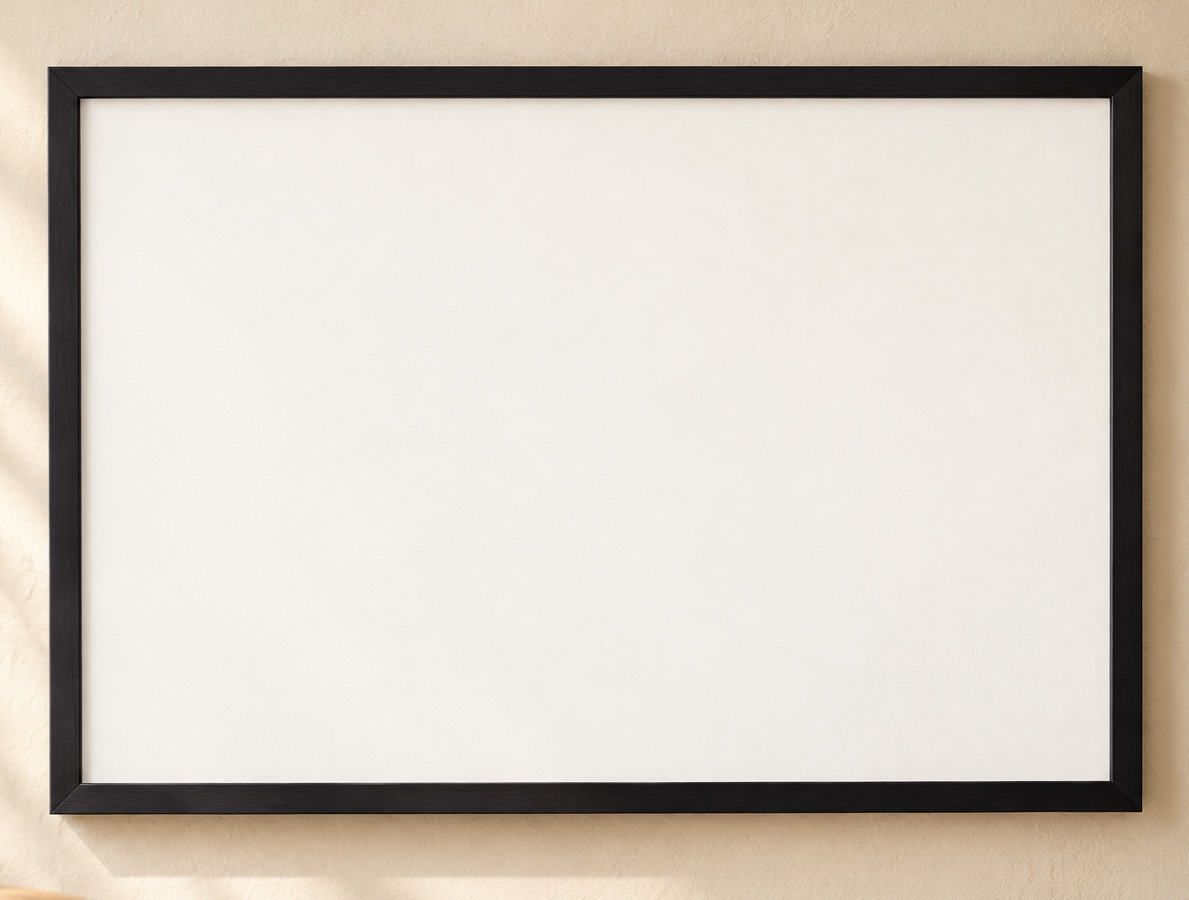 Colorful design on Framed Poster 3:2 landscape - Bright Cafe Wall, Bright Cafe Wall