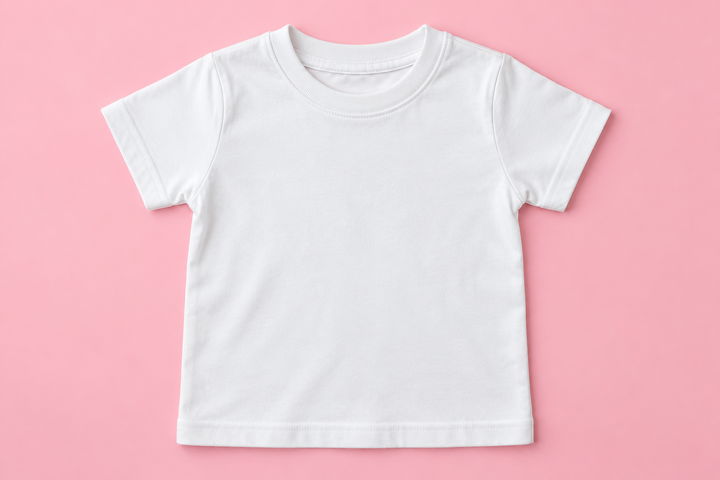 Toddler T-Shirt - Pink Studio Mockup mockup template