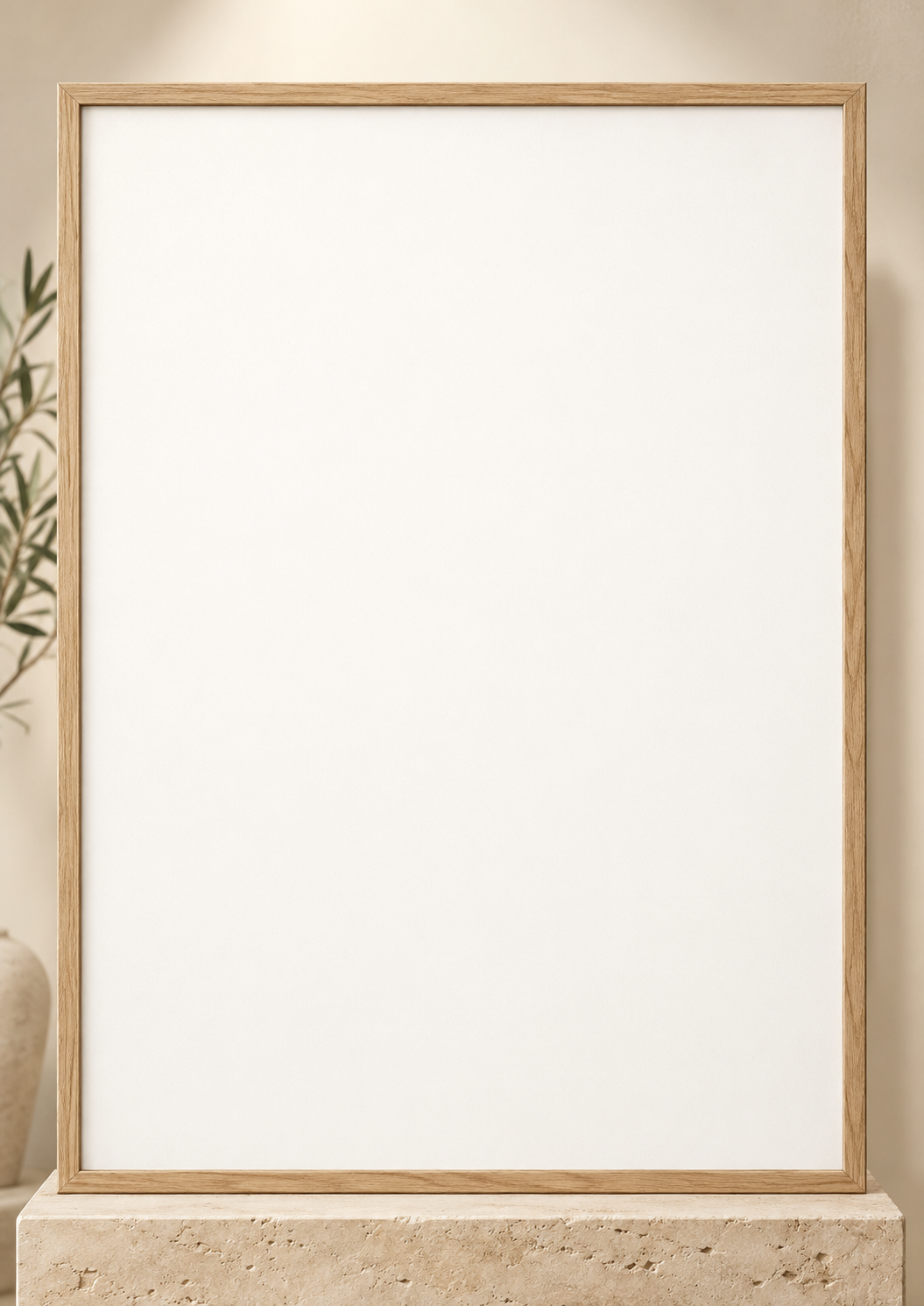 Colorful design on Framed Poster ISO A portrait - Gallery Pedestal, Gallery Pedestal