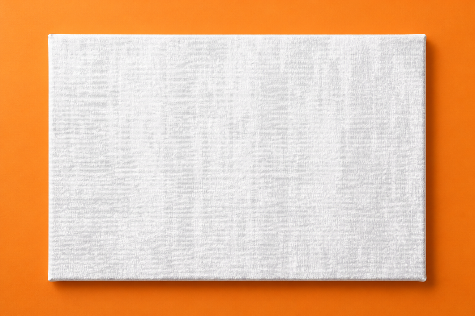 Landscape Canvas - Orange Gallery Mockup mockup template preview