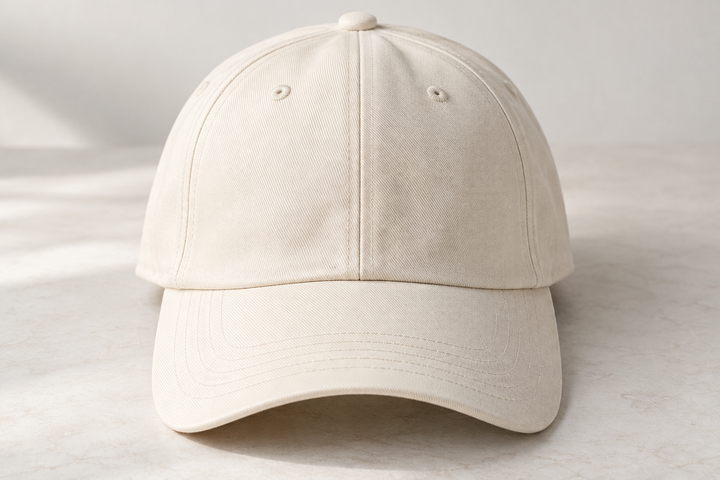 Baseball Cap, blank product shown in front-facing baseball cap.