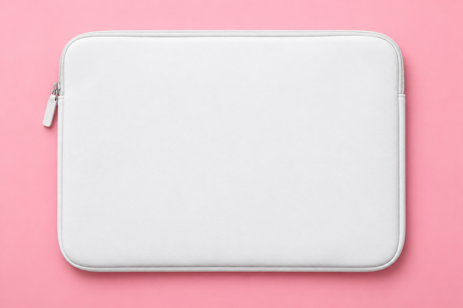 Laptop Sleeve - Pink Workspace Mockup mockup template preview