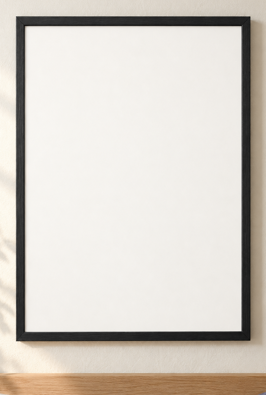 Colorful design on Framed Poster ISO A portrait - Quiet Bedroom, Quiet Bedroom