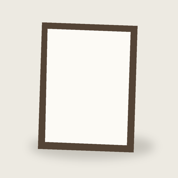 Framed print — sample 1 mockup template