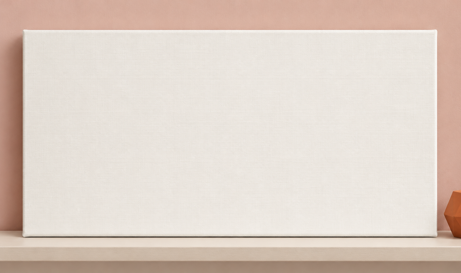 Colorful design on Stretched Canvas 2:1 landscape - Pink Studio, Pink Studio