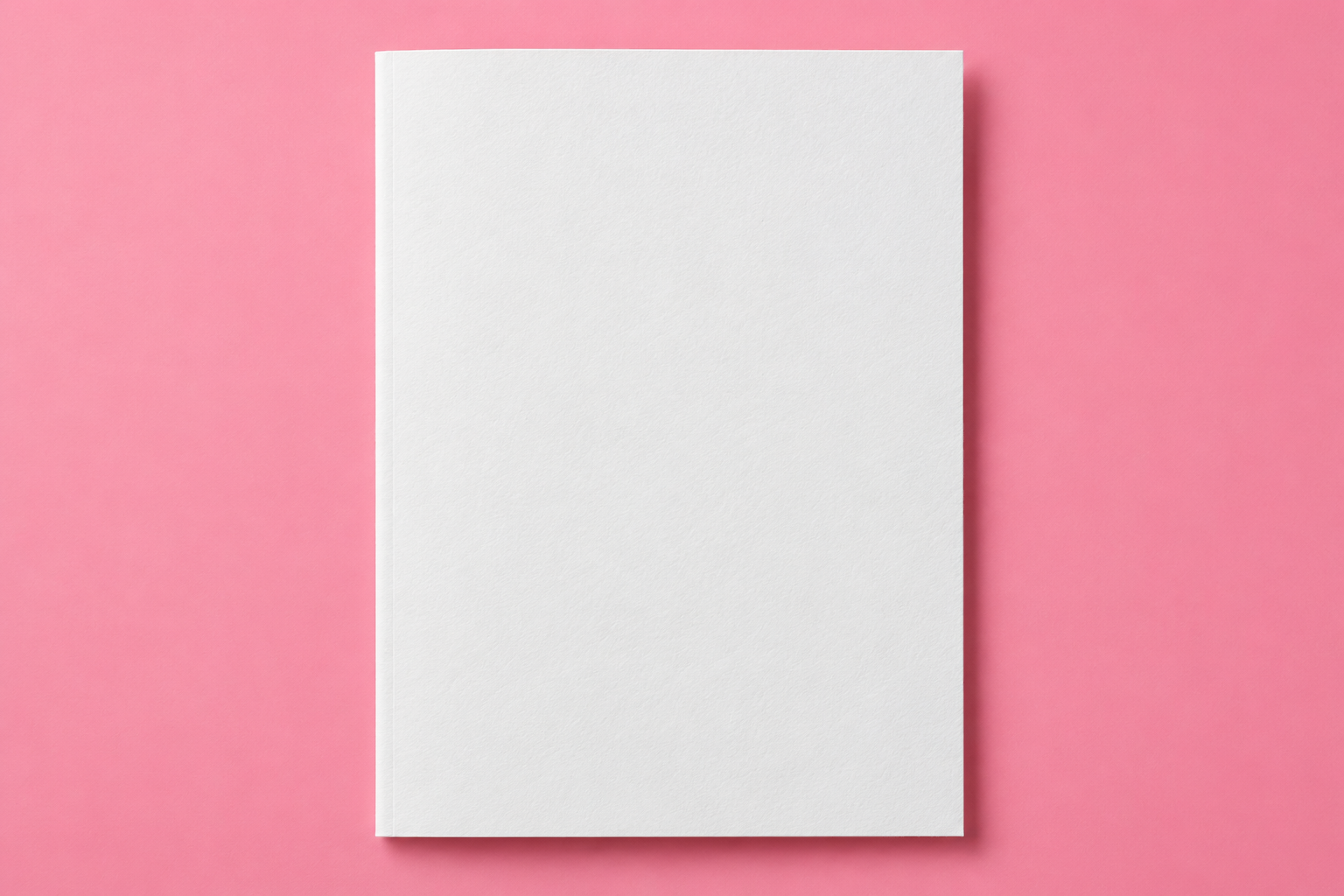 Greeting Card - Pink Flat Lay Mockup mockup template preview