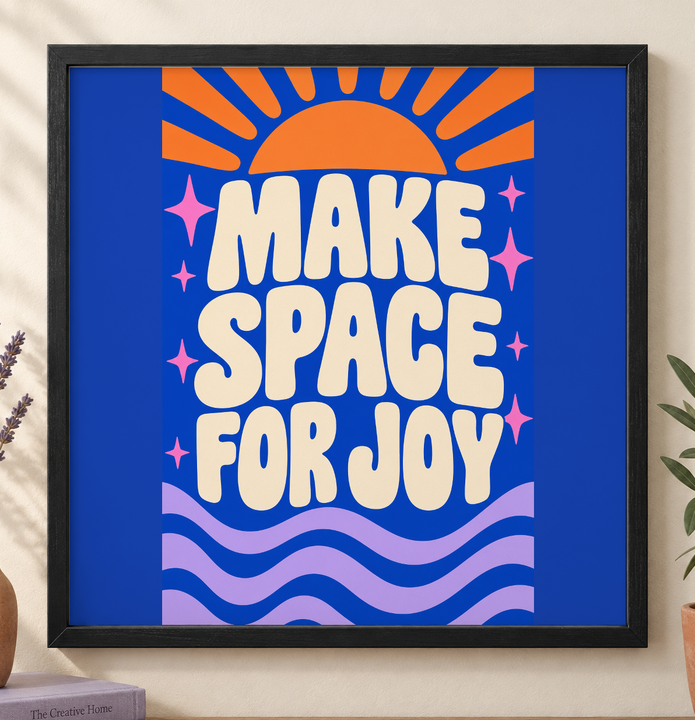 Colorful design on Framed Poster 1:1 square - Creative Office, Creative Office