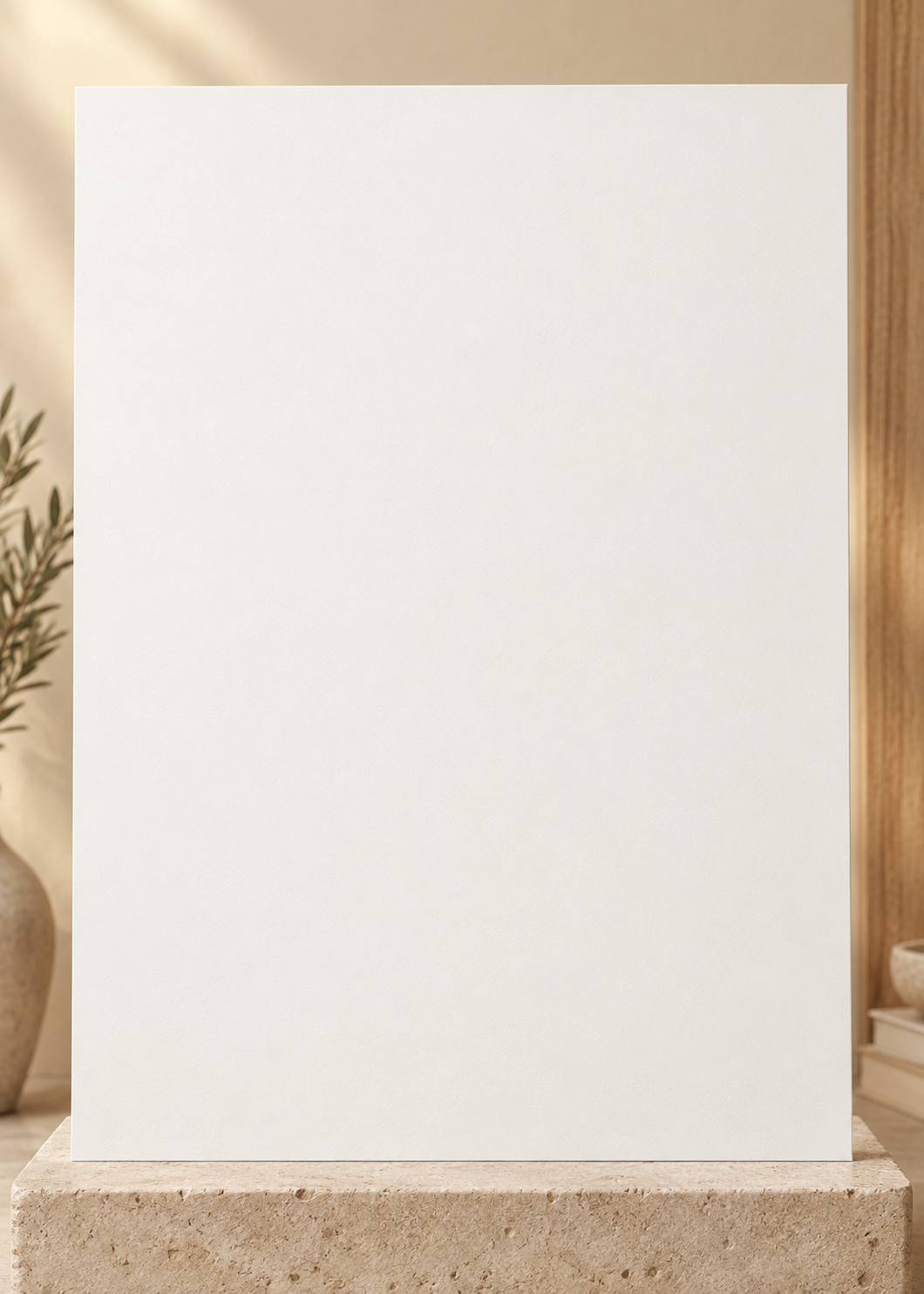 Colorful design on Matte Poster 5:7 portrait - Gallery Pedestal, Gallery Pedestal