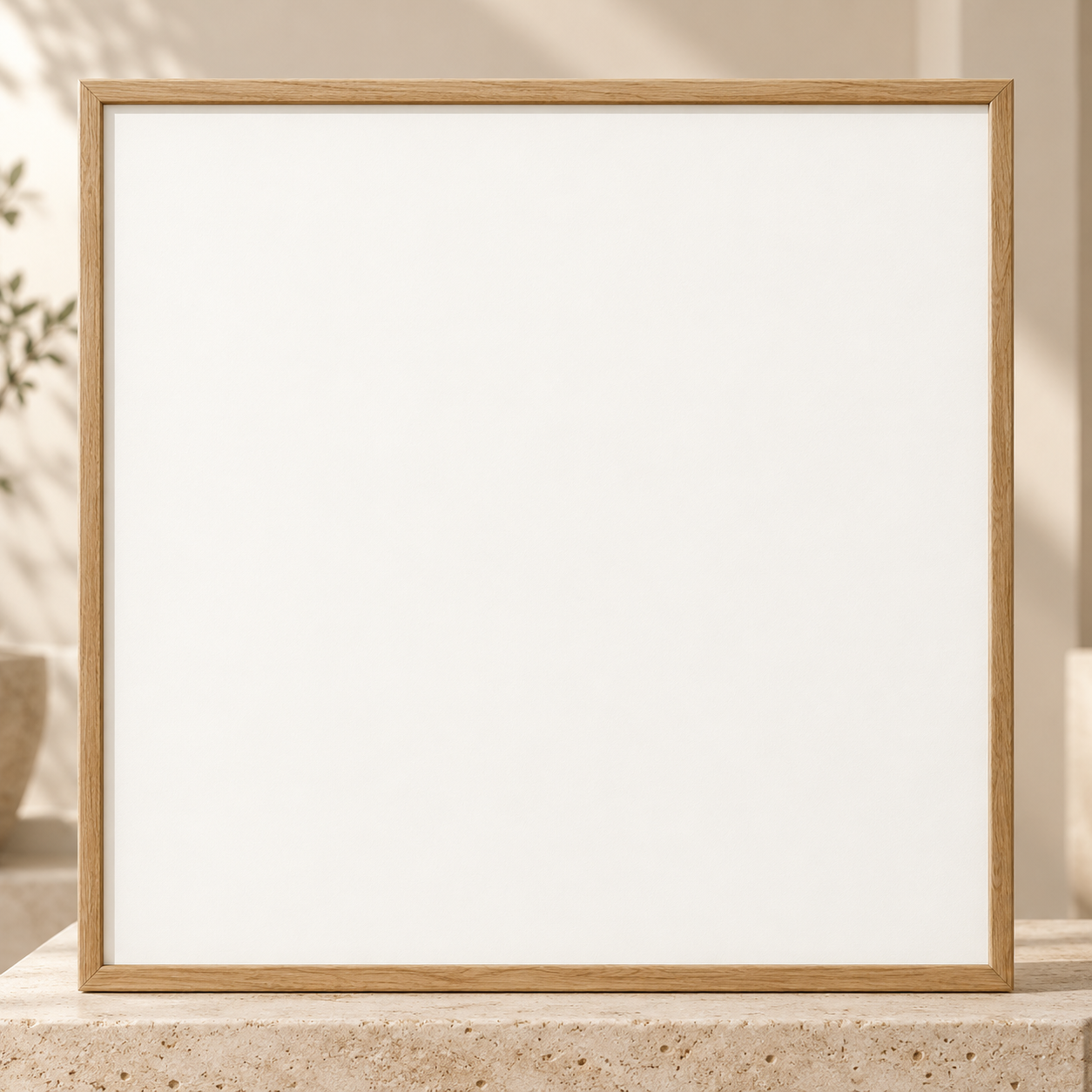 Colorful design on Framed Poster 1:1 square - Gallery Pedestal, Gallery Pedestal