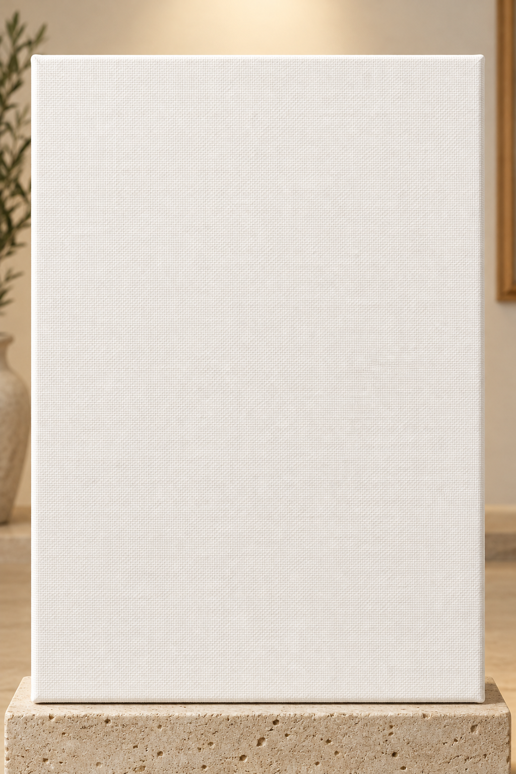 Colorful design on Stretched Canvas 7:10 portrait - Gallery Pedestal, Gallery Pedestal