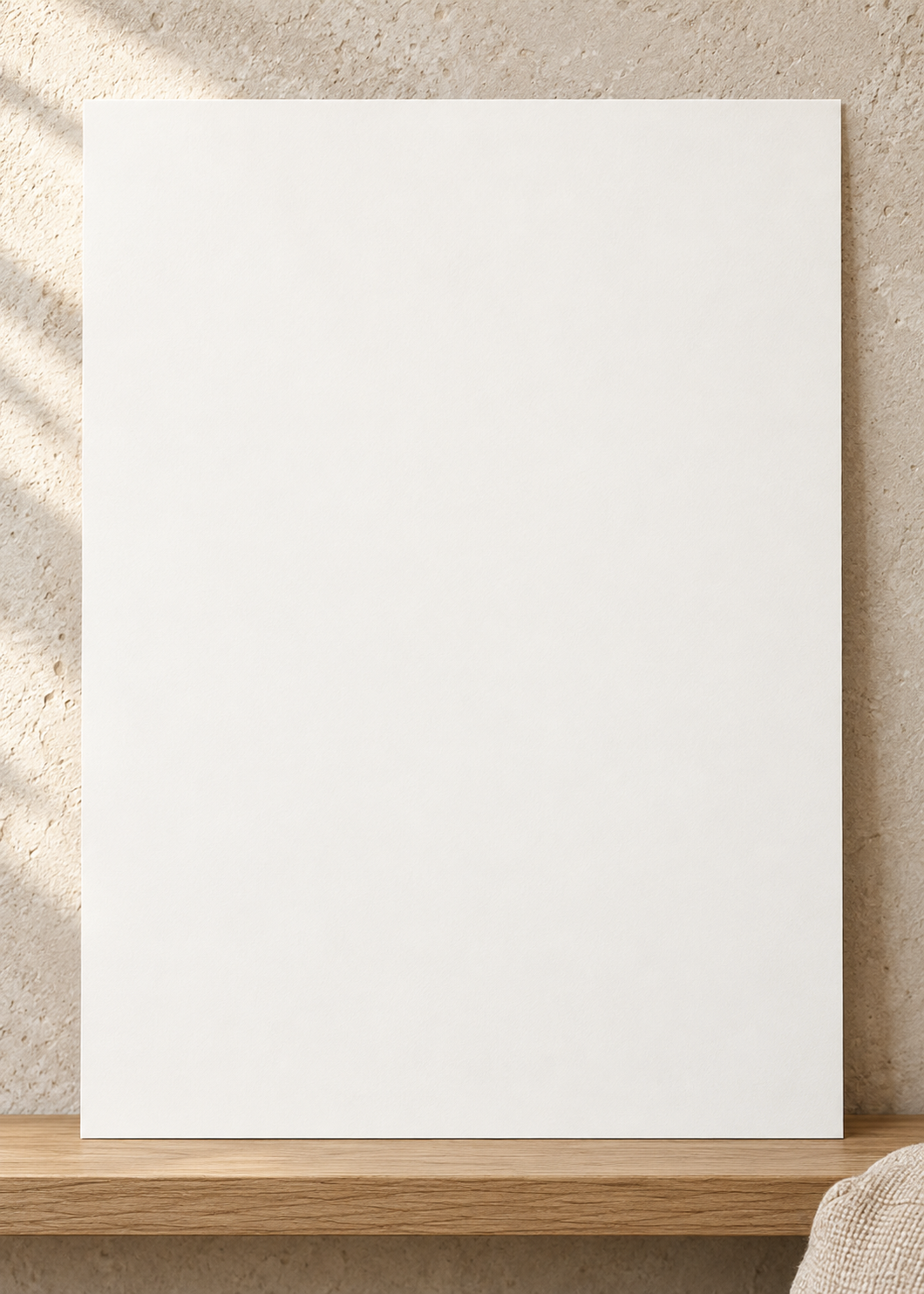 Colorful design on Matte Poster 5:7 portrait - Stone Reading Nook, Stone Reading Nook