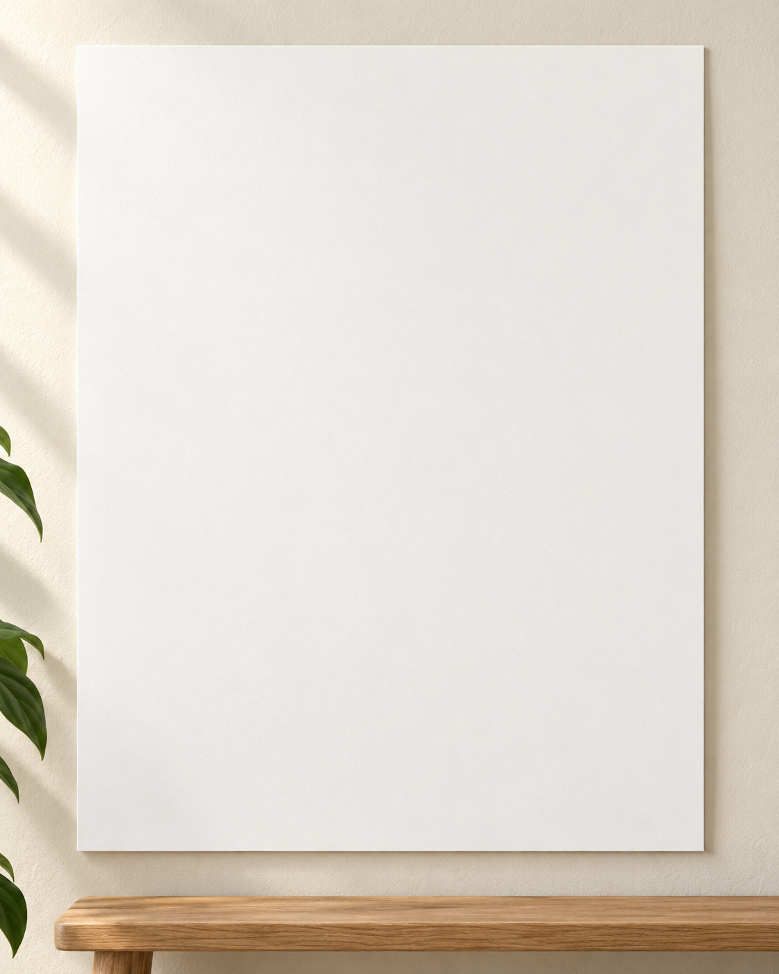 Colorful design on Matte Poster 4:5 portrait - Warm Minimal Entry, Warm Minimal Entry