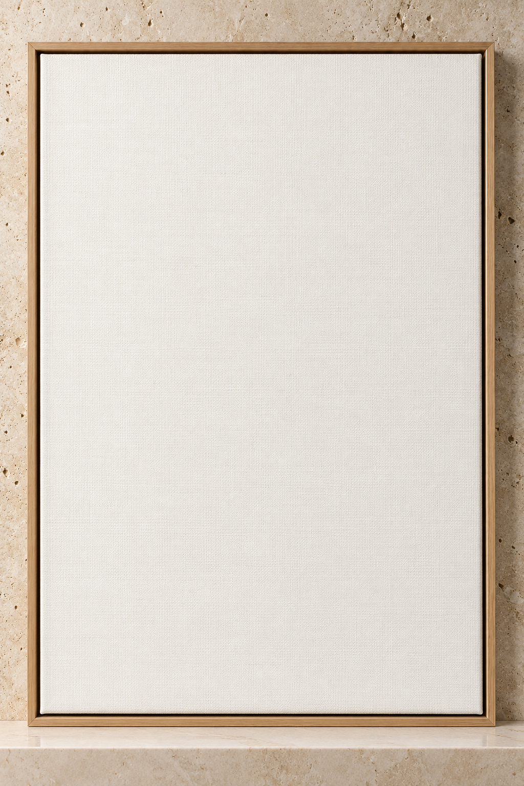 Colorful design on Framed Canvas 2:3 portrait - Travertine Gallery, Travertine Gallery