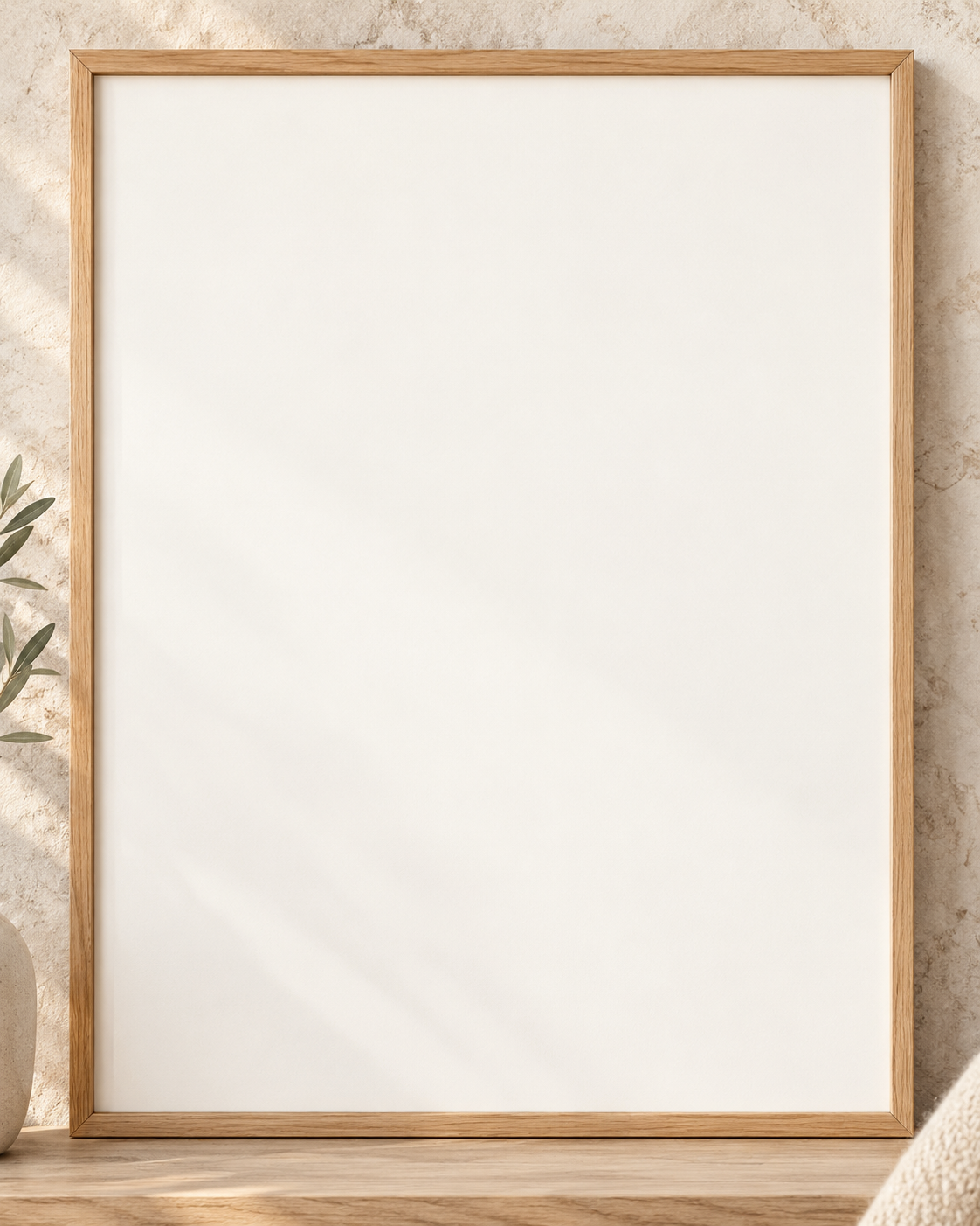 Colorful design on Framed Poster 11:14 portrait - Stone Reading Nook, Stone Reading Nook