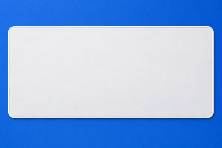 Desk Mat - Cobalt Workspace Mockup mockup template
