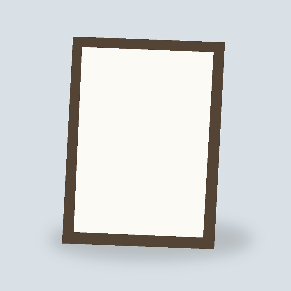 Framed print — sample 4 mockup template preview