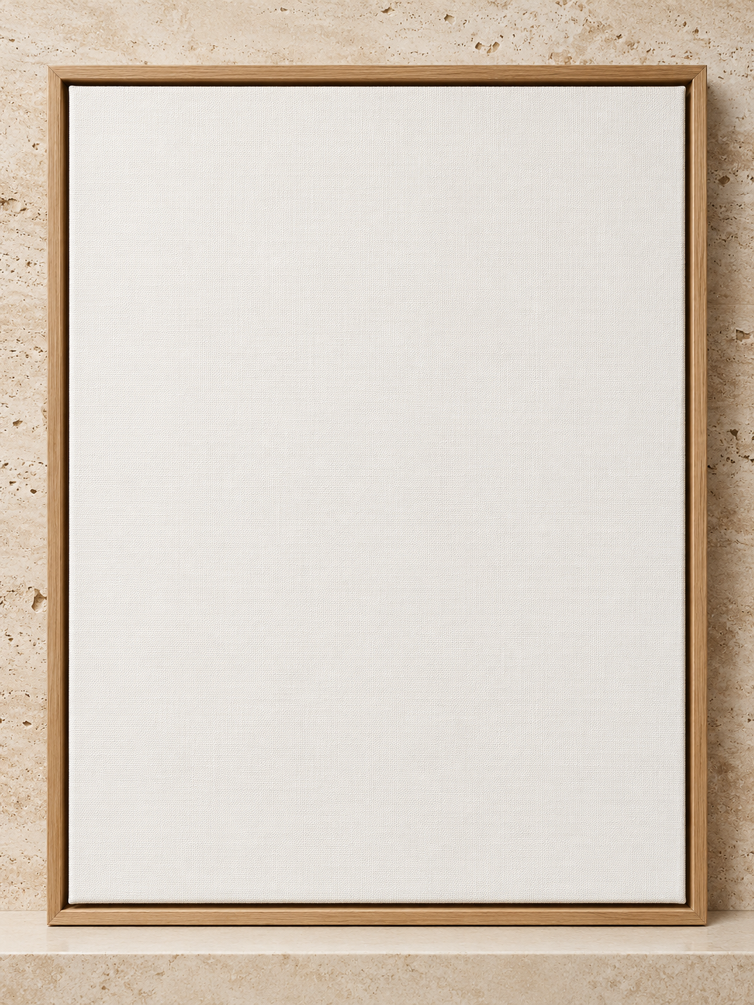 Colorful design on Framed Canvas 3:4 portrait - Travertine Gallery, Travertine Gallery