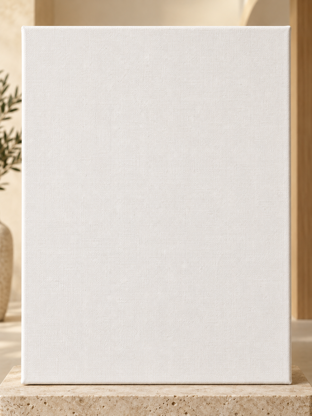 Colorful design on Stretched Canvas 3:4 portrait - Gallery Pedestal, Gallery Pedestal