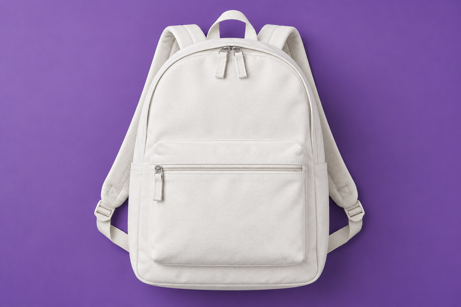 Backpack Front Panel - Purple Studio Mockup mockup template preview