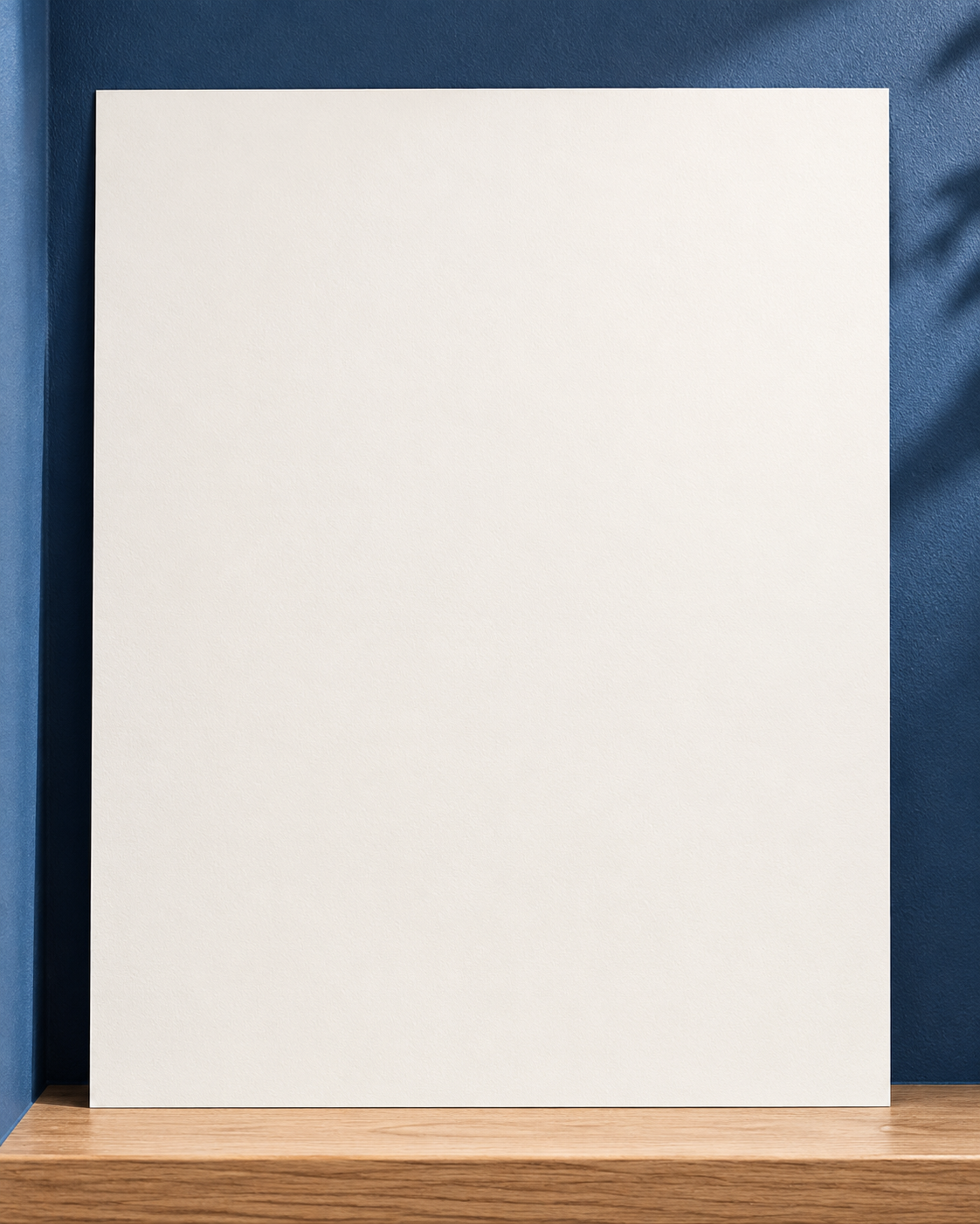 Colorful design on Matte Poster 4:5 portrait - Cobalt Alcove, Cobalt Alcove