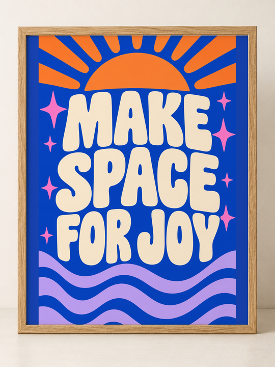 Colorful design on Framed Poster 3:4 portrait - Neutral Studio, Neutral Studio